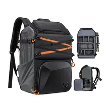 Mochila para Câmera K&F Star WANDER03 Impermeável - Preto 25L (KF13.180)