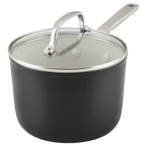 Panela Kitchenaid de Cerâmica com Tampa 31CM Preto