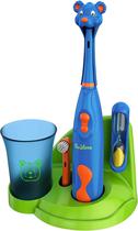 Kit de Escova de Dentes Brusheez Eletrica Kids Buddy The Bear