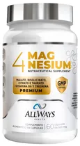Allways Health 4 Magnesium 550MG (60 Capsulas)