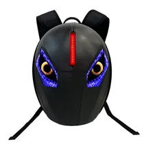 Mochila HD Play PB6096B - com LED - À Prova D'Água - Preto  Mochila HD ...