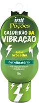 Gel Vibratório Intt Caldeirão Da Vibração - Groselha
