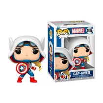 Funko Pop Marvel Gwenverse - Cap-Gwen 1486