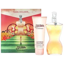 Set Jean Paul Gaultier Classique Perfume + Loción Edt Feminino - 100/75ML