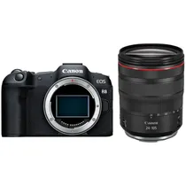 Câmera Canon Eos R8 24.2MP + 24-105MM F4-7.1 Is STM
