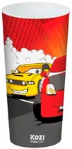 Vaso Plástico Kozi Plast Carros 1446C - 350ML