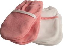 Luva para Bebe Safety 2 Unidades Rosa/Branco IH320