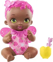 Boneca MY Garden Baby Bebê Borboleta Berry Hungry Mattel - GYN98-GYN99