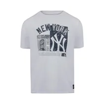 Remera New Era MLBTS524213-WH1 New York Yankees Masculino