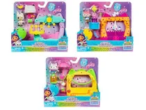 Spin Master Figura Playset de Balcon Con Figura Y Acces. Gabby's Dollhouse Plastico 3 Años + Multicolor