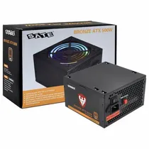 Fonte 500W Sate 80P Bronze ATX BLK RGB G*  Fonte 500W ...