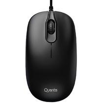 Mouse Optico Quanta QTMO10 USB Ate 1.200 Dpi - Preto