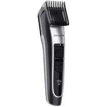 Máquina de Cortar Cabelo Aiwa AW-HCB906 Recarregável - Preto/Prata