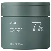 Almofadas Tônicas Anua Heartleaf 77% Clear Pad de 70 Unidades (CX Feia)