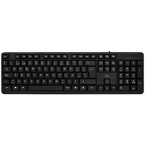 Tec USB Mtek KB-8187-e Espanhol Slim Preto