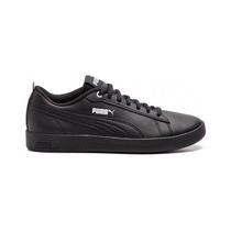 Tenis Puma Smash V2 Feminino Preto 365208-03