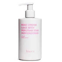 Loção para Mãos e Corpo Kuoca Rose Cream Cake With Peruvian Pink Peppercorns Lot Hand Y Body-Cre-Corp