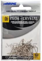 Anzol Marine Sports Crystal Nickel 260H 06 (50 PCS)