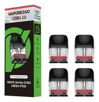 Resistencia Coil Vaporesso Xros 0.8 3ML 4UNIDAD