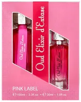 Kit Perfume Linn Young Oud Elixir D'Extase Pink Label Edp 100ML + 30ML - Feminino