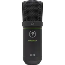 Mackie Micrófono EM-91C Diaphragm Condenser XLR Cable 20 HZ – 18 KHZ. Black