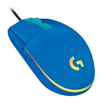 Mouse Gaming Logitech G203 910-005795 8000DPI Ajustável /6 Botões/Wired - Blue