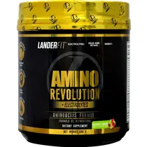 Landerfit Amino Amino Revolution Raspberry Limonade Plastico 480 G s/C