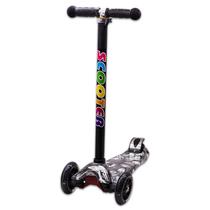 Patinete Infantil Scooter com LED - Color Mix