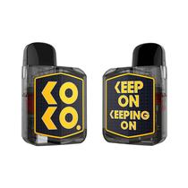 Vape Pod Recarregavel Uwell Caliburn Koko Prime Vision 18W, 2ML, 390MAH - Preto/Dorado