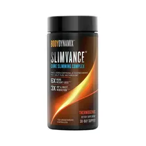 Suplemento GNC Bodydynamix Slimvance Thermogenic 120 Cápsulas