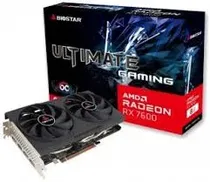 Biostar Placa de Video Radeon RX7600 Gaming Oc 8GB 128BIT GDDR6