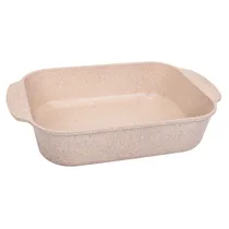Assadeira para Forno Jio 22 X 30 CM Antiaderente Bege