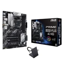 Placa Mãe Asus Prime B550-Plus Ac-Hes DDR4 Socket AM4 Chipset AMD B550 ATX