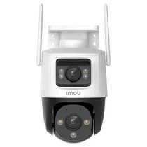 Camera de Segurança Imou Cruiser Dual IPC-S7XP-6MOWED / 6MP / Wifi / Microfone / Detecção Humana / Visao Noturna - Branco/ Preto