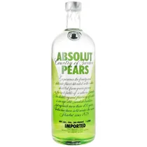 Vodka Absolut Pears 1 L - 7312040151004