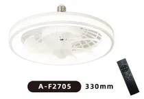 Ventilador de Teto Sate c/Luminaria A-F2705 E27 30W 90-265V  Ventilador ...