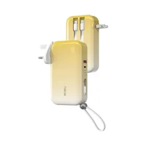 Cargador Portátil Wiwu JC-23 3 En 1 10000MAH Amarillo