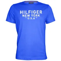 Camiseta Tommy Hilfiger Masculino MW0MW03573-491 M Azul