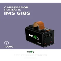 Power Bank Imenso 100W 60.000MAH 618S Starlink Notebook