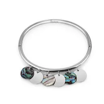 Pulseira Feminina Freelook FRJ.3.3011-1 de Aço Inoxidável - Prata