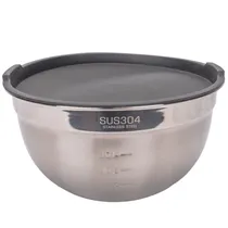 Bowl de Inox com Tampa 26CM