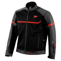 Jaqueta para Motociclista Seventy Degrees Mojave Sporty Urban SD-JR30.1 - Tamanho 3XL - Preto e Vermelho  Jaqueta par...
