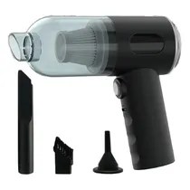 Aspirador de Pó Portátil Vacuum Cleaner AS-228 - 120W - Recarregável - Preto