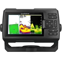 Sonar para Pesca Garmin Striker Vivid 5CV 010-02551-01 com Tela de 5.0" Con GPS + Transdutor GT20-TM - Preto