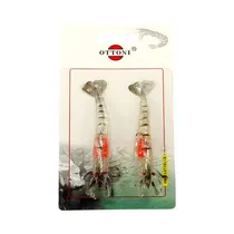Señuelo Artificial Ottoni Camarón KIT02335-AS-507 2 Piezas