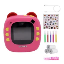 Camera Infantil com Impressora Sate A-DV946 Rosa