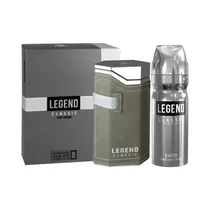 Al Fares Kit Legend Classic Mas + Deo Eau de Toilette 100ML + 200ML
