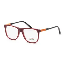 Armação para Óculos de Grau Visard A0134 C12 Tam. 54-16-140MM - Preto e Vermelho