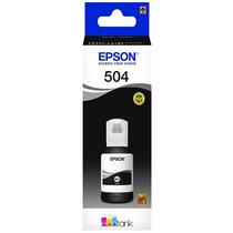 Tinta Epson T504 120 C13T03N12A para Impressora Eco Tank - Preta