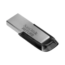 Pendrive de 32GB Sandisk Refurb Ultra Flair Z73 SDCZ73-032 / USB 3.0 - Prata/Preto